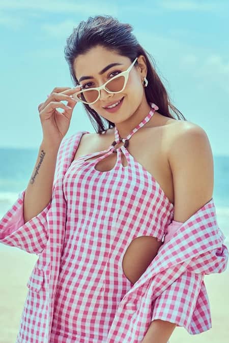 Shop The Iaso Pink Lining Cambric Zale Oversized Jacket Shop_The Iaso_Pink Lining Cambric Zale Oversized Jacket