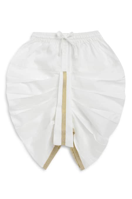 Shop_Tiber Taber_Green Cotton Lace Checkered Bandhani Print Kurta Set _Online_at_Aza_Fashions