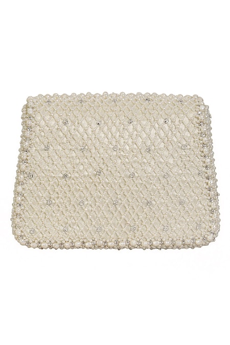 Lovetobag Joel Mini Trapezium Studded Clutch 