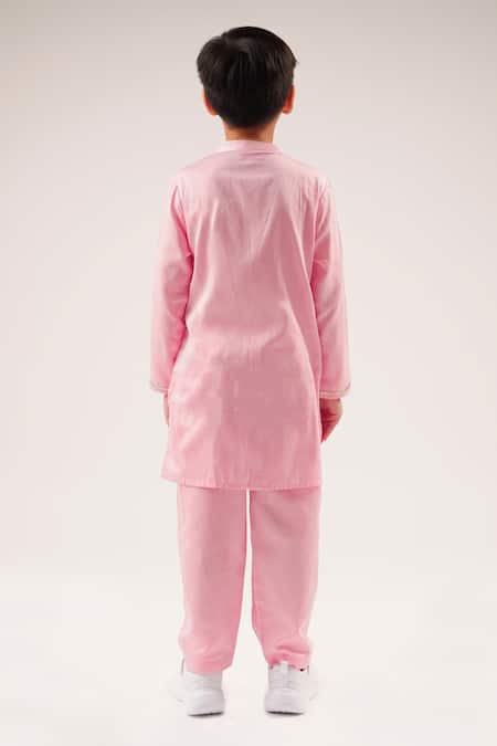 Lil Drama Bollywood Kurta Gota Embroidered Kurta Set 