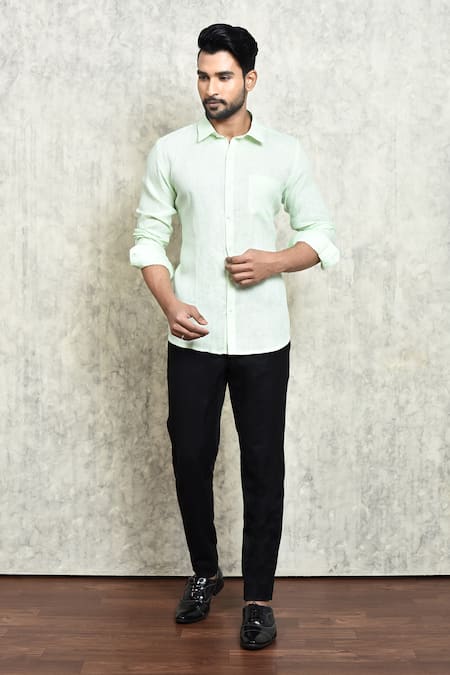 Arihant Rai Sinha Plain Formal Shirt 