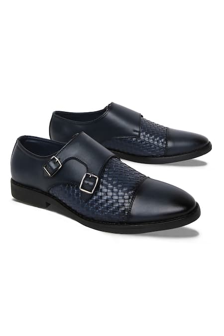 Mondarro Cornet Vegan Leather Textured Double Monks 