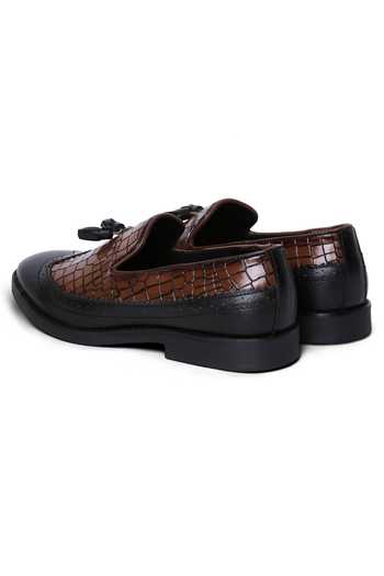 Mondarro_Brown Timo Brogue Shoes_Online_at_Aza_Fashions
