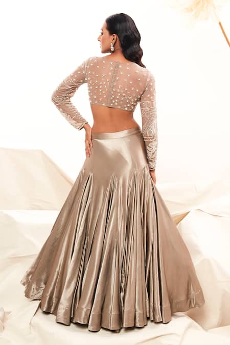 Payal & Zinal Embroidered Blouse & Lehenga Set 