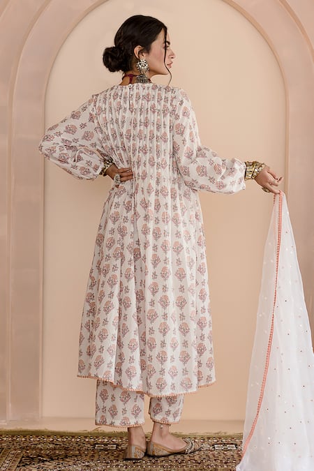 Gulabo Jaipur Shriya Floral Block Print Kurta Set 