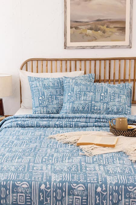 House This Gamathi Ethnic Print Duvet Cover 