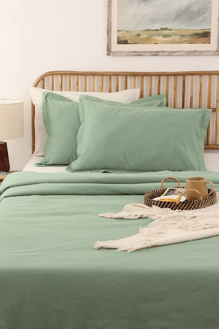 House This Plain Cotton Duvet Cover 