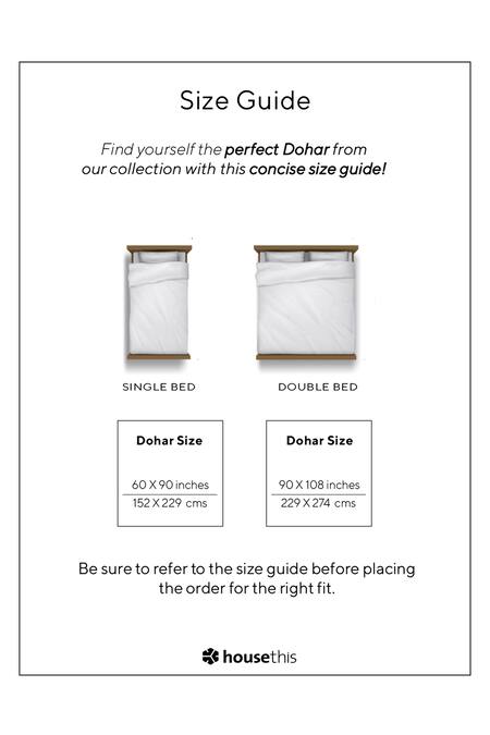 House This_Red Cotton, 60 Gsm Polyfill Ethnic Print Gamathi Dohar_Online_at_Aza_Fashions