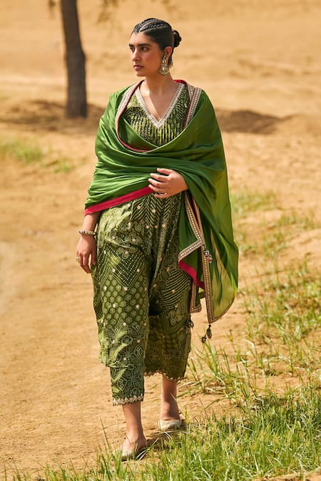 Punit Balana Alia Marodi Work Anarkali Pant Set 