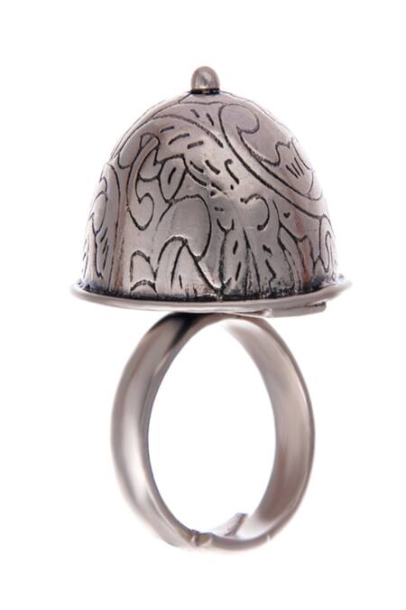 Neeta Boochra Vintage Carved Work Ring