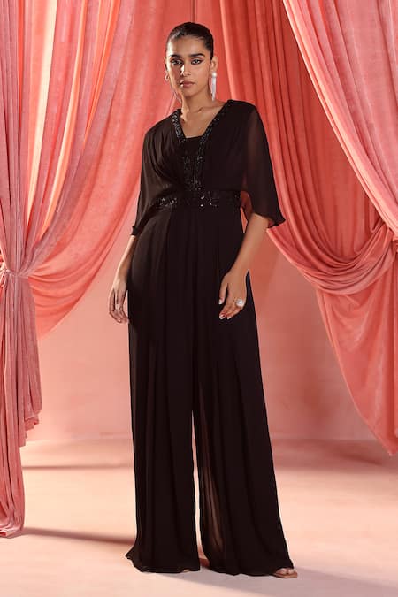 Seema Thukral Elnora Draped Jumpsuit 