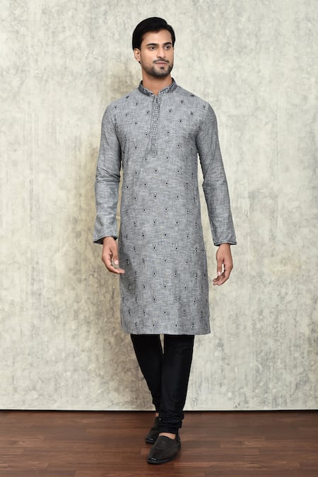 Arihant Rai Sinha Thread Embroidered Kurta & Pant Set 