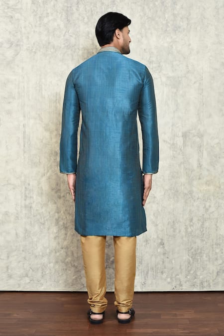 Arihant Rai Sinha Floral Embroidered Kurta & Pant Set 