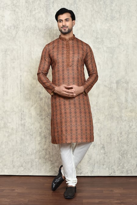 Arihant Rai Sinha Abstract Print Kurta & Pant Set 