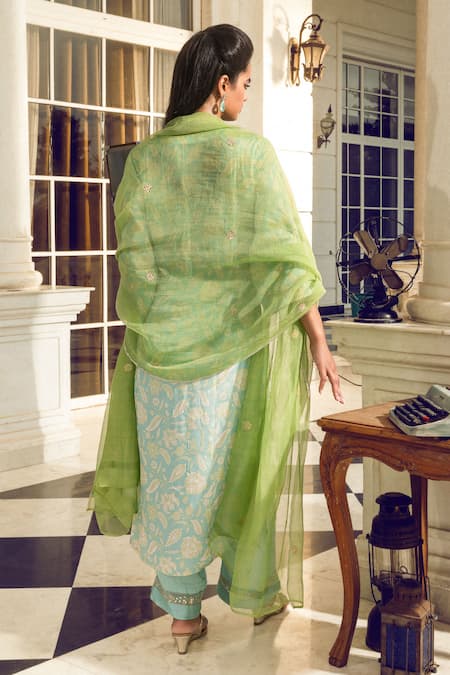 Dohr India Rubab Garden Print Kurta Set 