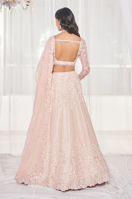 Disha Muchhala Cutdana Embroidered Bridal Lehenga Set 