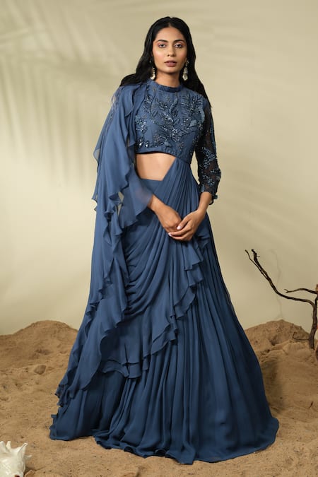9 Bollywood-approved pre-draped saris that are perfect for weddings | Vogue  India
