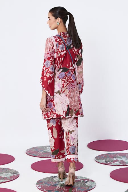 Ridhi Mehra Mawar Floral Print Kurta & Pant Set 