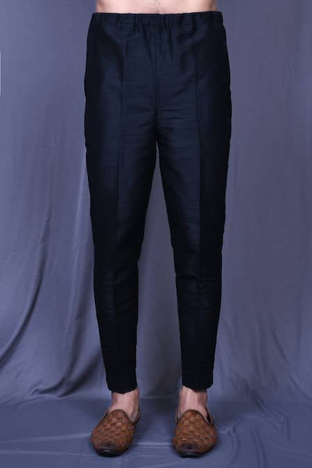 Buy_Arihant Rai Sinha_Blue Velvet, Silk Sequins, Embroidery Sherwani Set _Online_at_Aza_Fashions