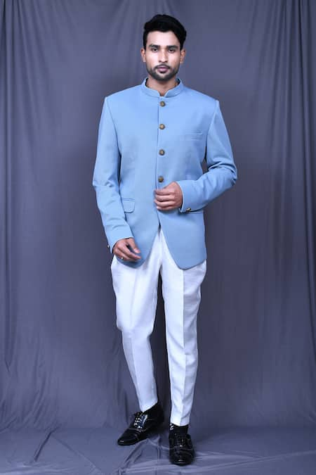 Aryavir Malhotra Solid Sherwani & Pant Set 