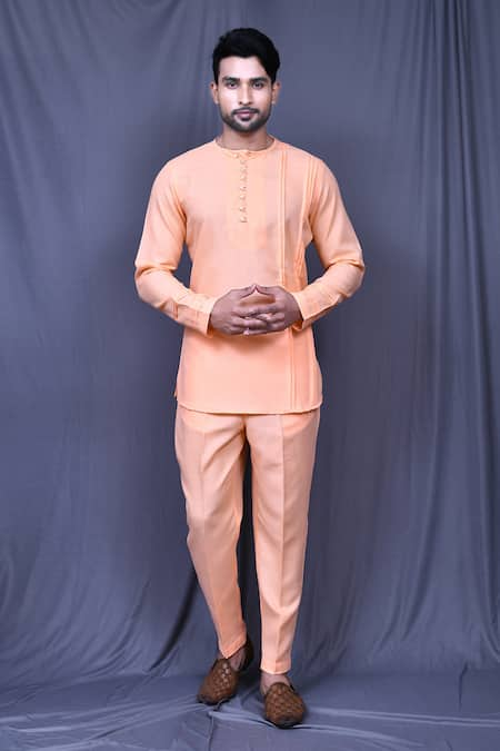 Arihant Rai Sinha Plain Shirt & Pant Set 