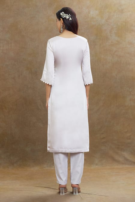 1999ad By Amita & Deepak Embroidered Kurta Pant Set 