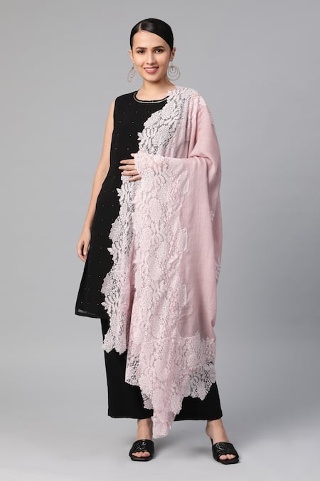 Valentino hot sale lace shawl