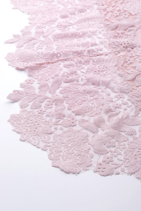 Shop Modarta Pink Valentino Lace Pastel Shawl at Aza Fashions Shop_Modarta_Pink Valentino Lace Pastel Shawl _at_Aza_Fashions