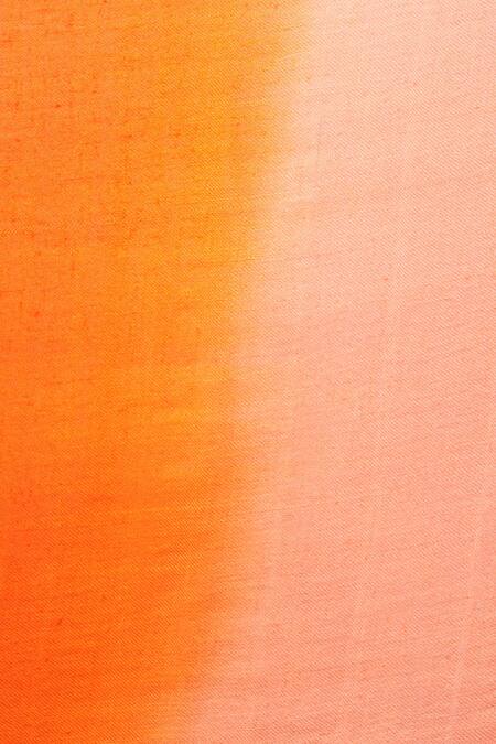 Modarta_Orange Shaded Pashmina Stole _at_Aza_Fashions