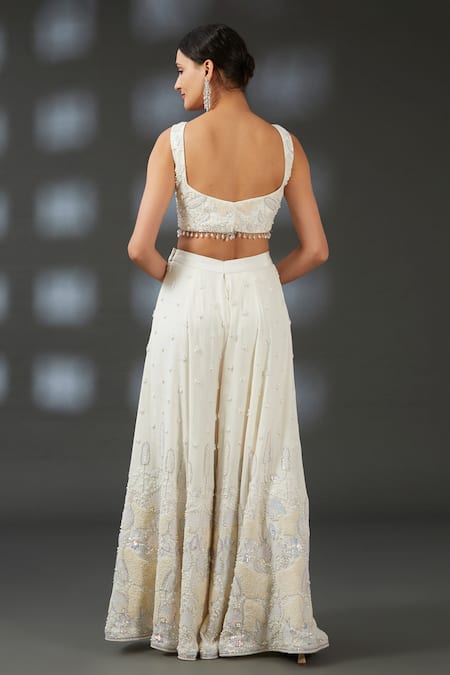 Vedika Soni Sequin Embroidered Blouse Sharara Set 