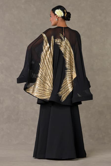 Masaba Son Chidiya Embroidered Gown & Cape Set 