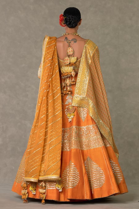 Masaba Paan Patti Embroidered Bridal Lehenga Set 