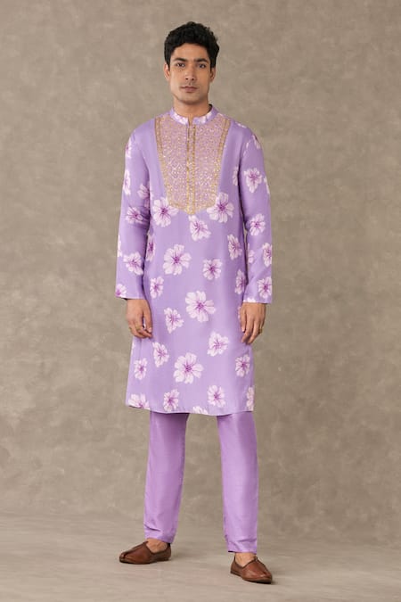 Masaba Parijat Dabka & Sitara Embroidered Kurta 