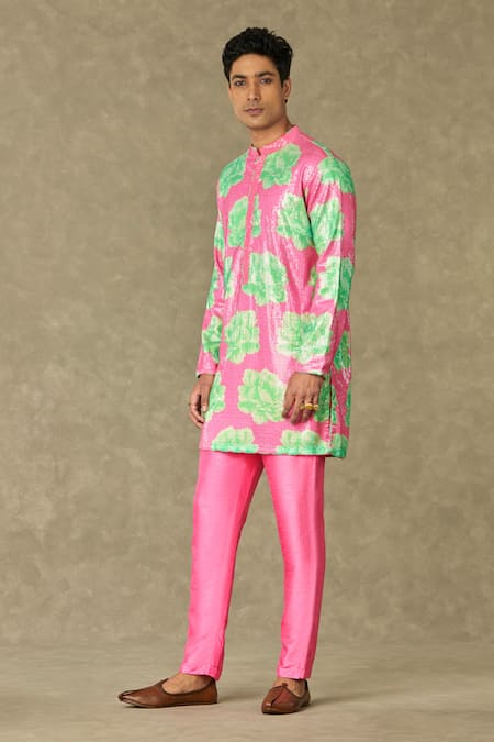 Masaba Nurvi Sitara Sequin Embroidered Kurta & Pant Set 