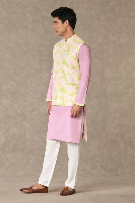 Buy Masaba Green Silk Embroidery Blossom Print Thread Work Bundi Online at Aza Fashions Buy_Masaba_Green Silk Embroidery Blossom Print Thread Work Bundi_Online_at_Aza_Fashions