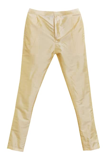 Arihant Rai Sinha Gold Brocade, Silk Embroidery Banarasi Jaal Pattern Woven Kurta Set at Aza Fashions Arihant Rai Sinha_Gold Brocade, Silk Embroidery Banarasi Jaal Pattern Woven Kurta Set _at_Aza_Fashions