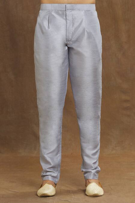 Arihant Rai Sinha Off White Silk Embroidery Rose Jaal Pattern Banarasi Kurta Set at Aza Fashions Arihant Rai Sinha_Off White Silk Embroidery Rose Jaal Pattern Banarasi Kurta Set_at_Aza_Fashions