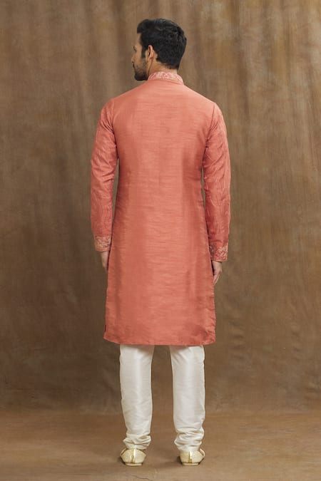Arihant Rai Sinha Threadwork Straight Kurta 