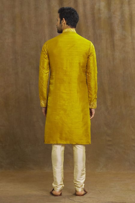 Arihant Rai Sinha Threadwork Floral Kurta 