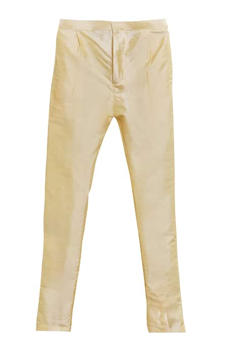 Arihant Rai Sinha Green Silk Embroidery Two Tone Kurta With Churidar at Aza Fashions Arihant Rai Sinha_Green Silk Embroidery Two Tone Kurta With Churidar_at_Aza_Fashions