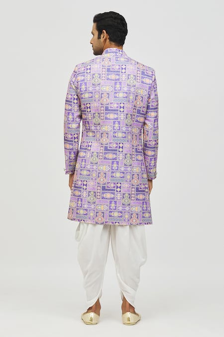 Arihant Rai Sinha Mughal Print Kurta Set 