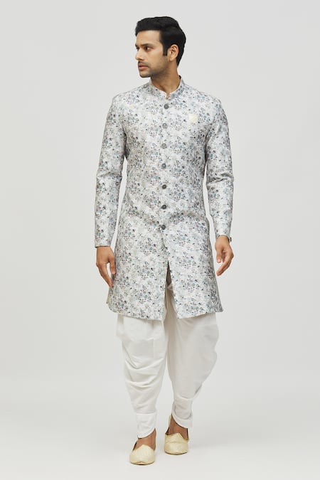 Arihant Rai Sinha Flower Print Kurta Set 