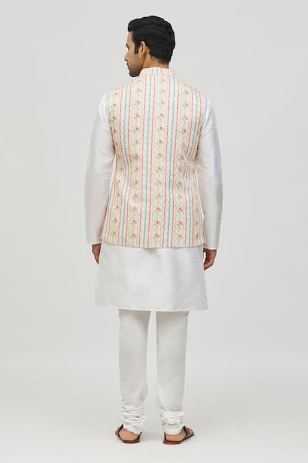 Arihant Rai Sinha Embroidered Thread & Sequin Bundi 