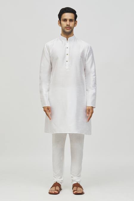 Arihant Rai Sinha_Cream Rayon, Silk Sequins, Embroidery Floral Bundi Set _Online_at_Aza_Fashions