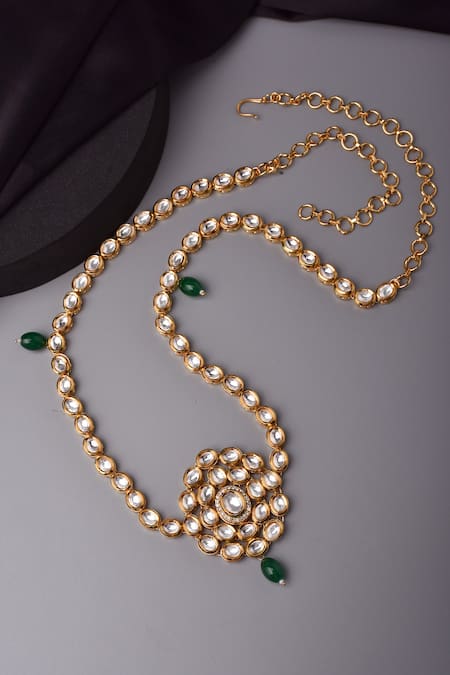 Swabhimann Kundan Embellished Waist Belt 