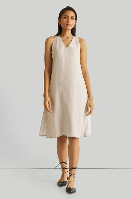 Plain tea outlet dress