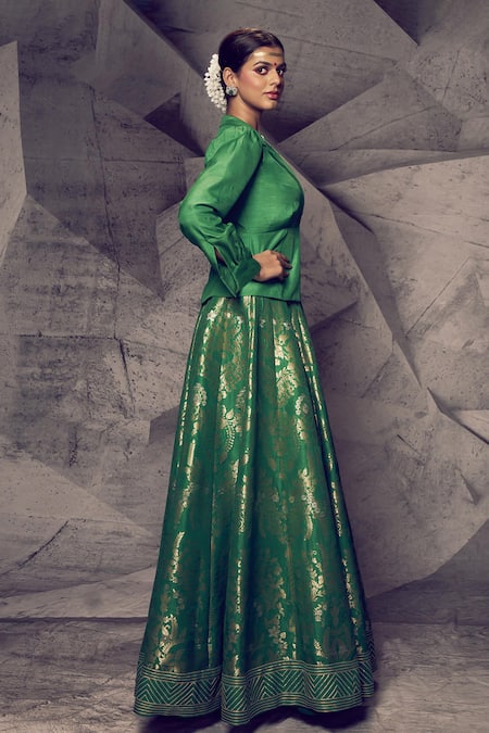 Archana Kochhar Anant Embroidered Jacket Lehenga Set