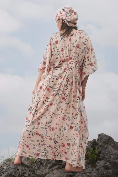 RAAS LIFE Lata Jhilmil Print Kaftan 