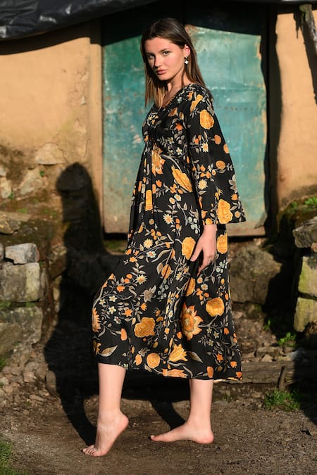 RAAS LIFE Jhilmil Print Maxi Dress 