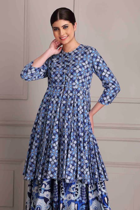 Buy Juniper Cream Printed Peplum Dress for Women's Online @ Tata CLiQ
